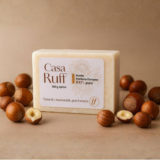 Jabón en Barra de Aceite de Avellana