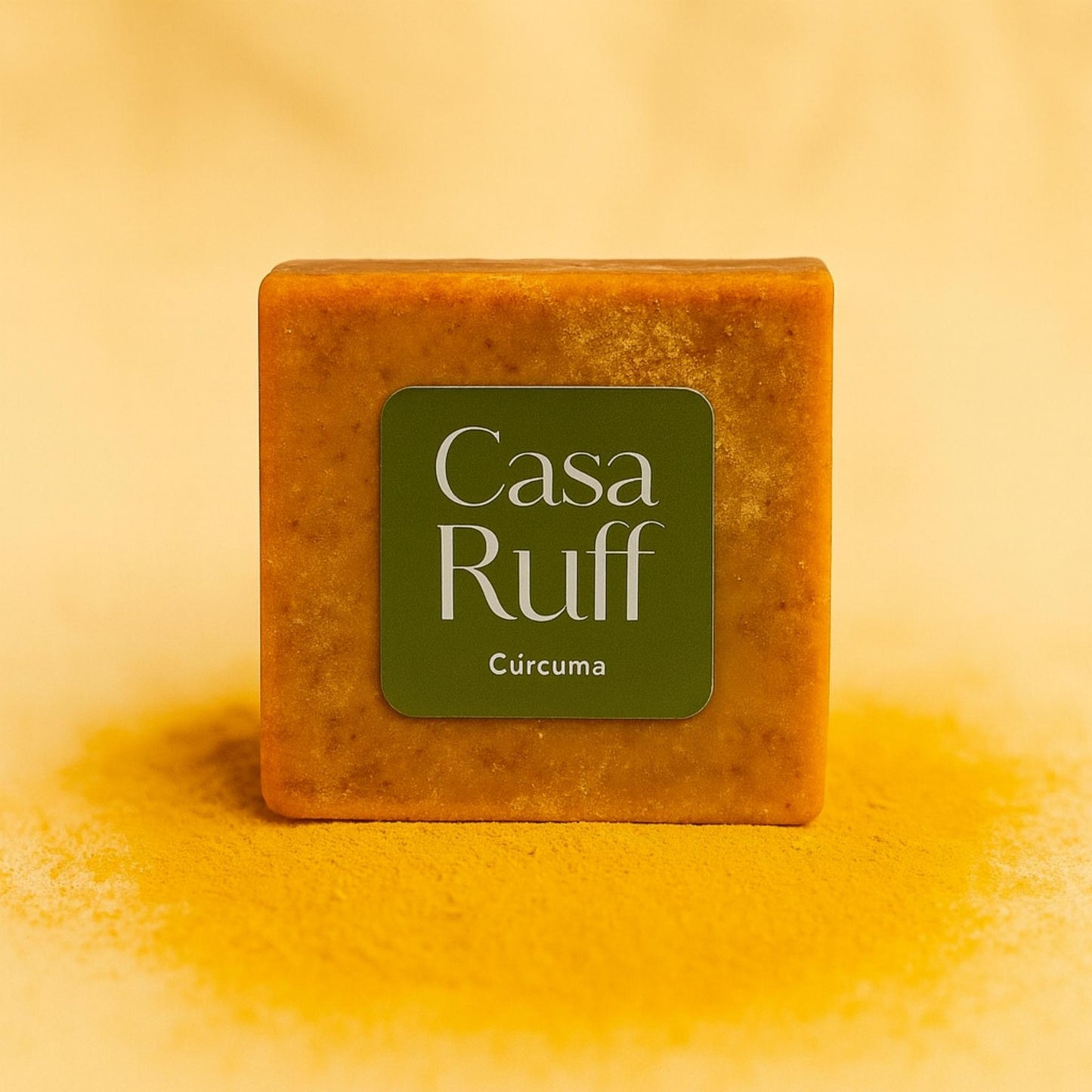 Jabón en Barra de Cúrcuma