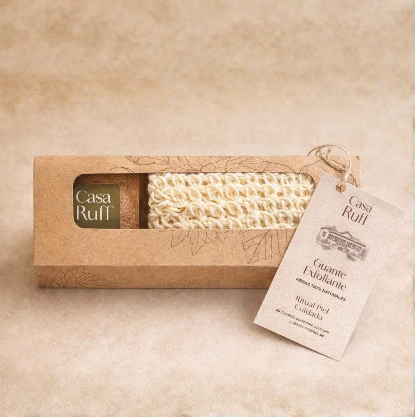 Pack Jabón + Guante de Lino