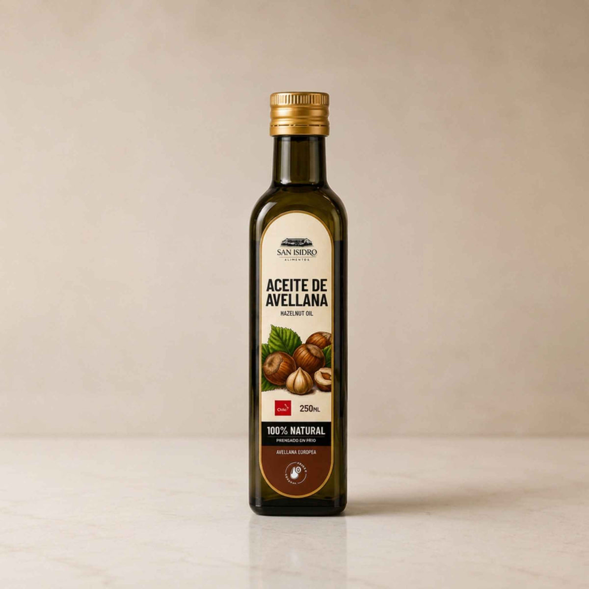 Aceite de Avellana - San Isidro Alimentos - 100% Puro - 250 ml