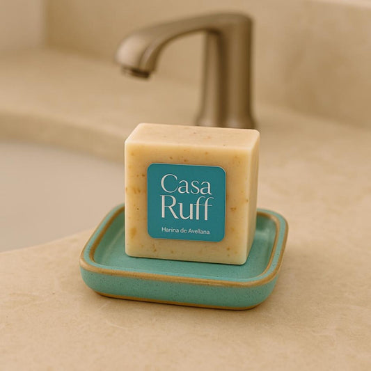 Jabón en Barra de Harina de Avellana