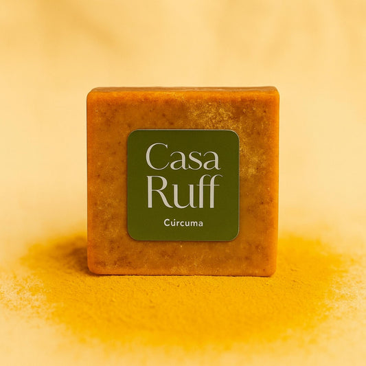 Jabón en Barra de Cúrcuma