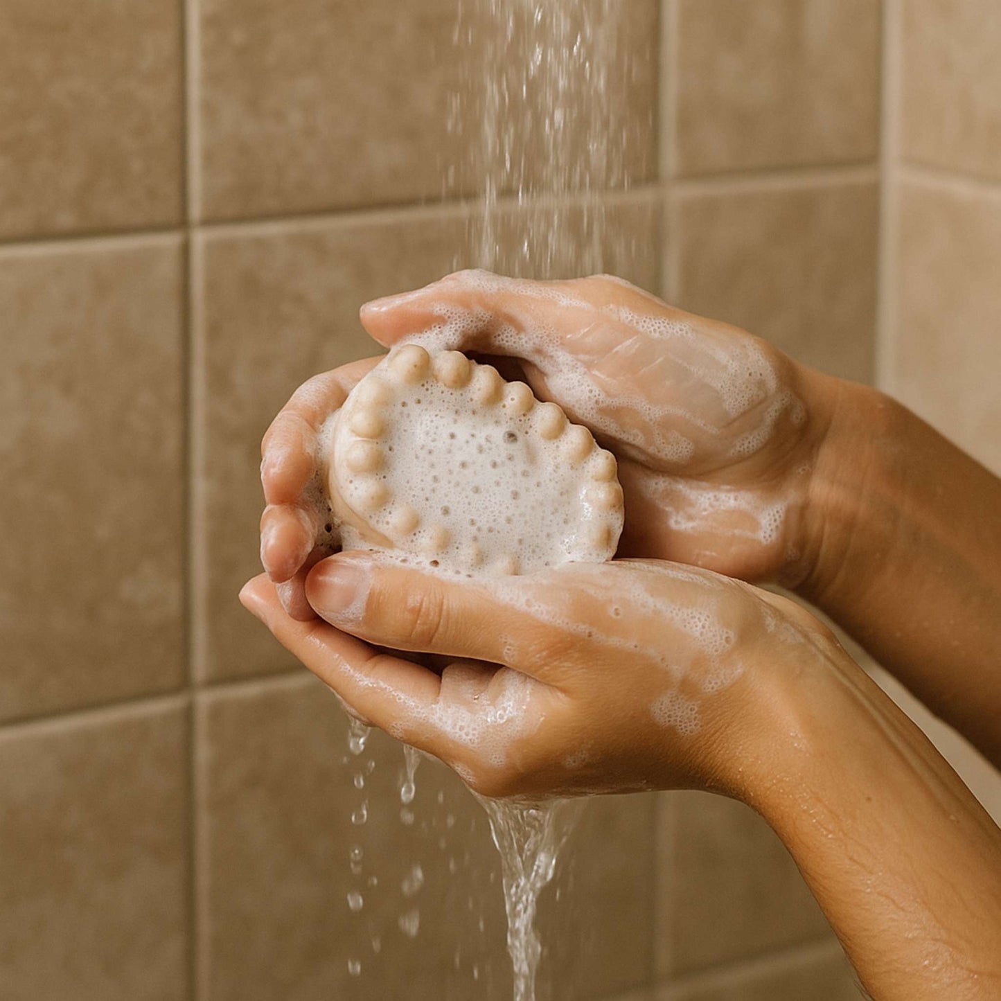 Jabón en Barra de Harina de Avellana